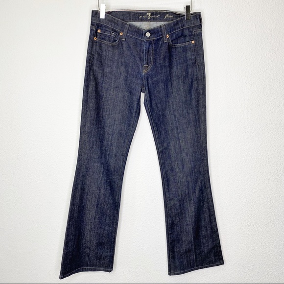 7 For All Mankind Denim - 7 For all Mankind Mid Rise Flare Jeans